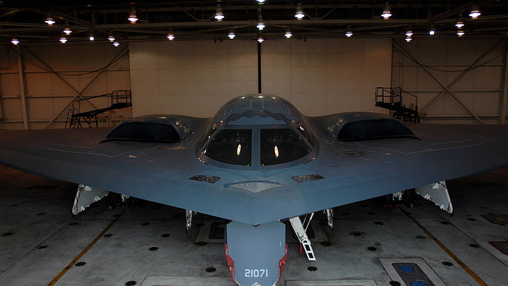 grå flygplan, Northrop Grumman B-2 Spirit, Bomber, Northrop Grumman, militära flygplan, militär, flygplan, HD tapet