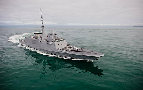 Fregata FREMM, francuska marynarka wojenna, Tapety HD HD wallpaper