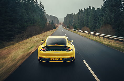 911, Porsche, Carrera 4S, 2019, Sfondo HD HD wallpaper