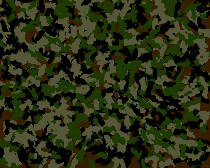Camouflage, Art, Abstract, Army, Green, Brown, Black, camouflage, art, abstract, army, green, brown, black, HD wallpaper