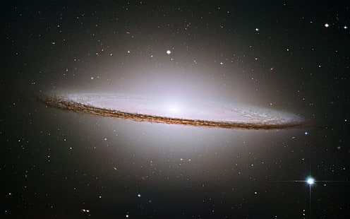 espacio, Sombrero Galaxy, galaxia, Fondo de pantalla HD HD wallpaper