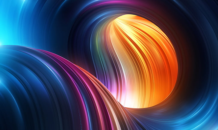 Curves, Colorful, Stock, HD wallpaper