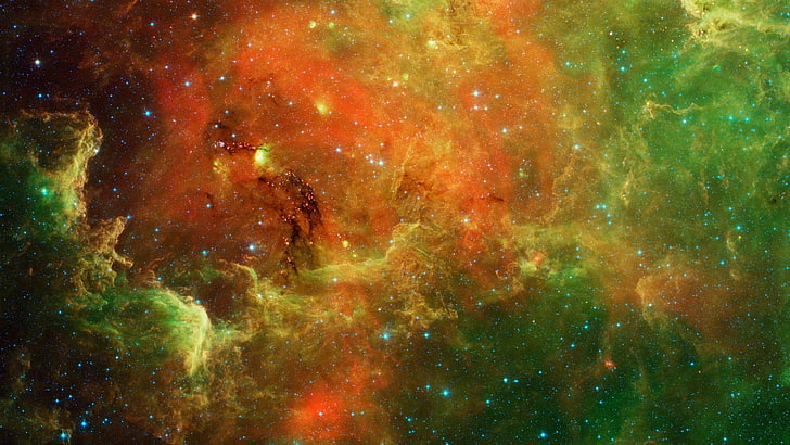 ภาพวาดกาแล็กซี่เนบิวลาอวกาศศิลปะอวกาศศิลปะดิจิทัล, วอลล์เปเปอร์ HD