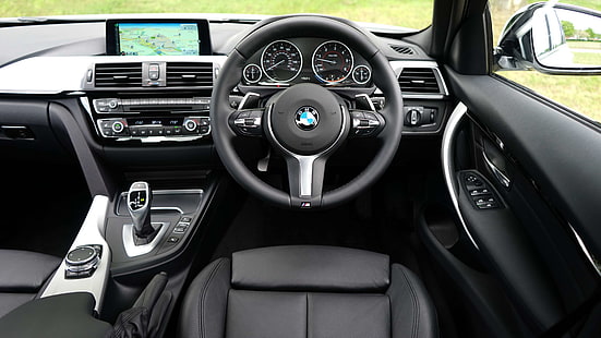 automobile, bmw, car, car interior, dashboard, speedometer, steering wheel, vehicle, HD wallpaper HD wallpaper