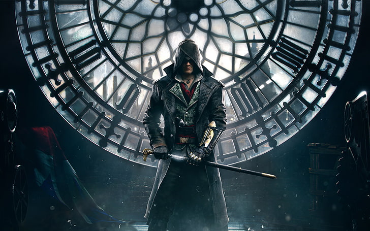 Assassin's Creed Jacob wallpaper, weapons, watch, London, tower, hood,  cane, HD wallpaper | Wallpaperbetter