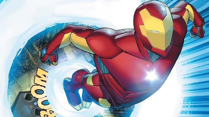 Iron Man, Marvel Comics, Wallpaper HD