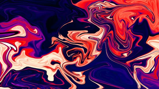  abstract, fluid, liquid, artwork, ArtStation, HD wallpaper HD wallpaper