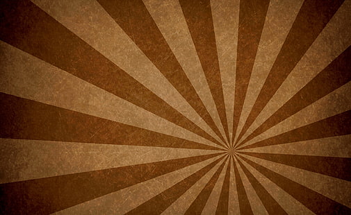 Fond rétro marron, illustration de tunnel rayé marron, Vintage, marron, fond, rétro, Fond d'écran HD HD wallpaper
