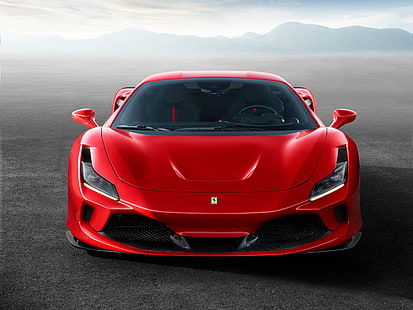 macchina, luci, ottica, Ferrari, auto sportiva, F8 Tributo, Sfondo HD HD wallpaper