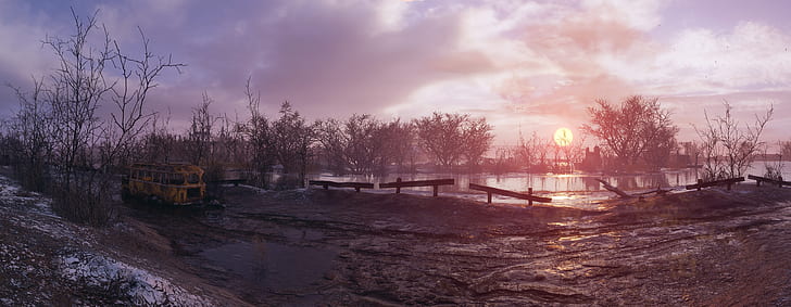 landscape, the game, Metro: Exodus, HD wallpaper