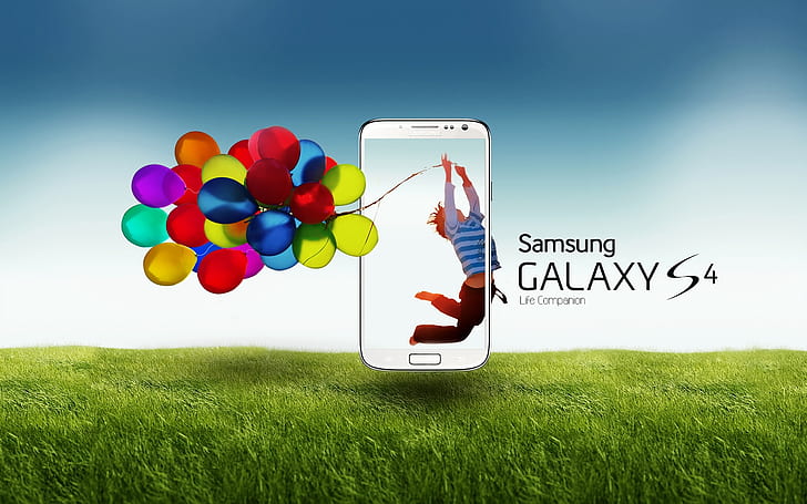 Nouveau Samsung Galaxy S4, blanc Samsung Galaxy S4, Galaxy S4, Galaxy S IV, Fond d'écran HD