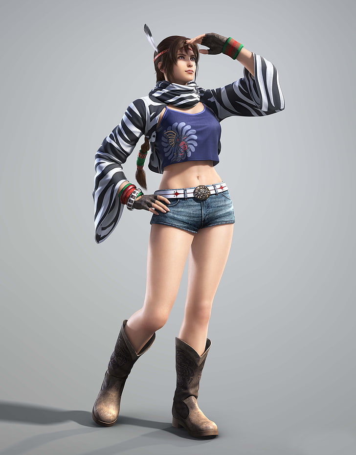 Tekken Julia Chang karakter, video game, Tekken, Julia Chang, Wallpaper HD, wallpaper seluler