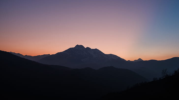 pemandangan gunung, lanskap, Ultra HD, Wallpaper HD