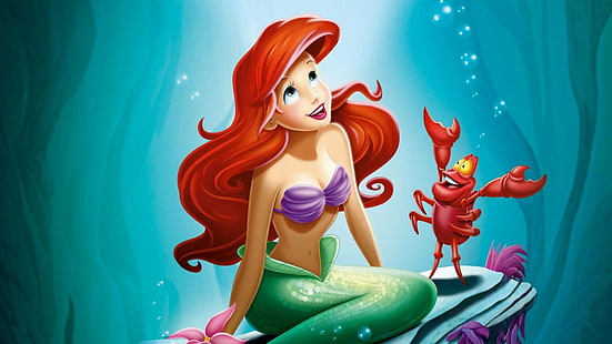 The Little Mermaid, HD wallpaper HD wallpaper
