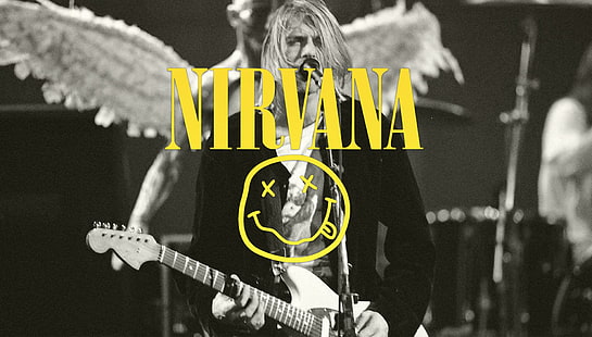 Kurt Cobain, Nirvana, kaya, HD masaüstü duvar kağıdı HD wallpaper