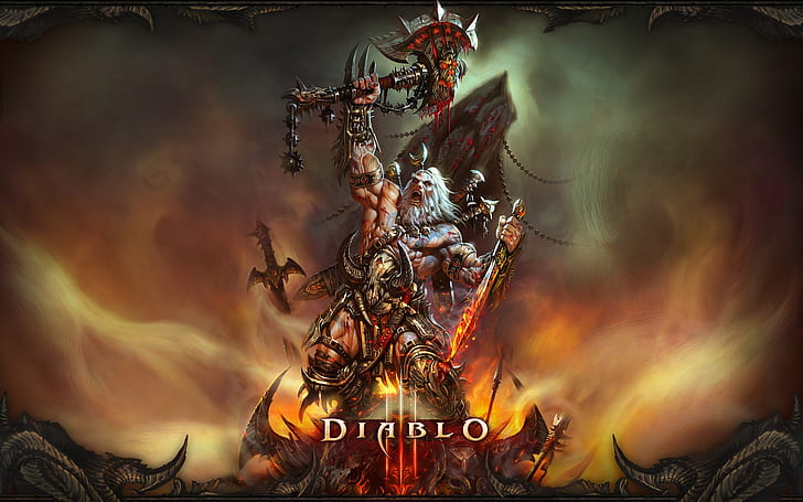 Kemenangan Barbar Diablo 3, Wallpaper HD
