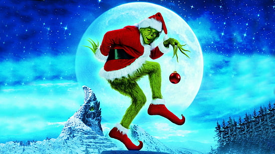 Film, How the Grinch Stole Christmas, HD tapet HD wallpaper
