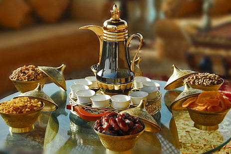 Royal Breakfast, Ramdan, ymmy, cool, Datum, schnell, nett, muslimisch, Essen, 3d und abstrakt, HD-Hintergrundbild HD wallpaper