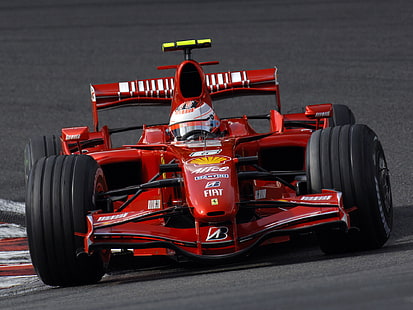 2007, f 1, f2007, ferrari, formula, formula 1, race, racing, HD wallpaper HD wallpaper