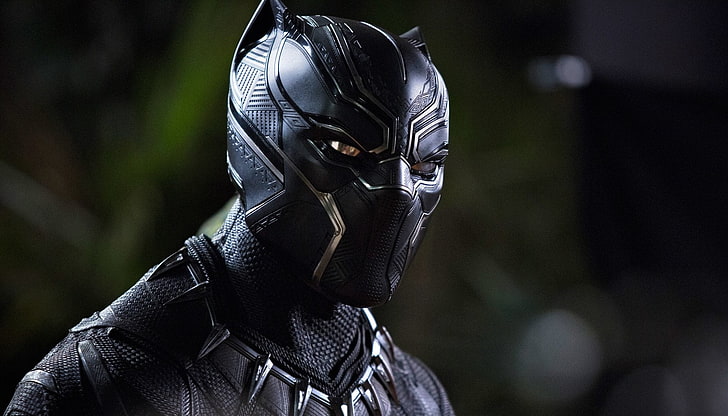 Fond d'écran Marvel Black Panther, film, panthère noire, Fond d'écran HD