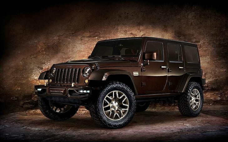 2014 Jeep Wrangler Sundancer Concept, brown jeep grand cherokee, concept, jeep, wrangler, 2014, sundancer, cars, other cars, HD wallpaper