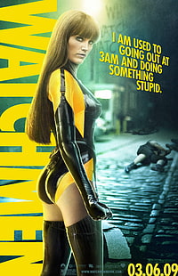 Watchmen Movies Silk Spectre Malin Akerman plakaty filmowe 2326x3601 Rozrywka Filmy HD Art, filmy, Watchmen, Tapety HD HD wallpaper
