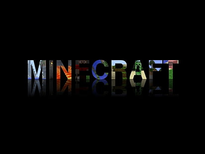 โลโก้ Minecraft วิดีโอเกมมายคราฟ, วอลล์เปเปอร์ HD HD wallpaper