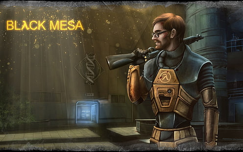 Half-Life, Videospiele, Gordon Mann, Black Mesa, HD-Hintergrundbild HD wallpaper