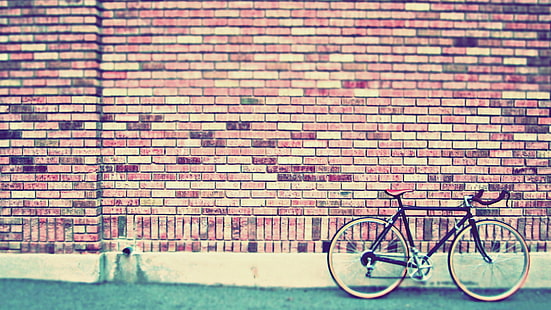 Bicicleta, vintage, 4k, 8k, HD, HD papel de parede HD wallpaper