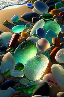 자연, 돌섬, 화려한 돌, HD 배경 화면 HD wallpaper