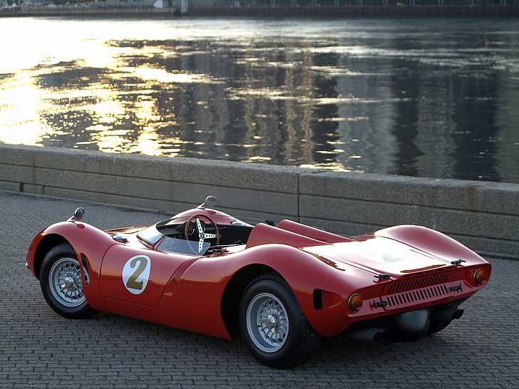 1966, bizzarrini, classique, intérieur, p538, course, course, supercar, supercars, roue, roues, Fond d'écran HD