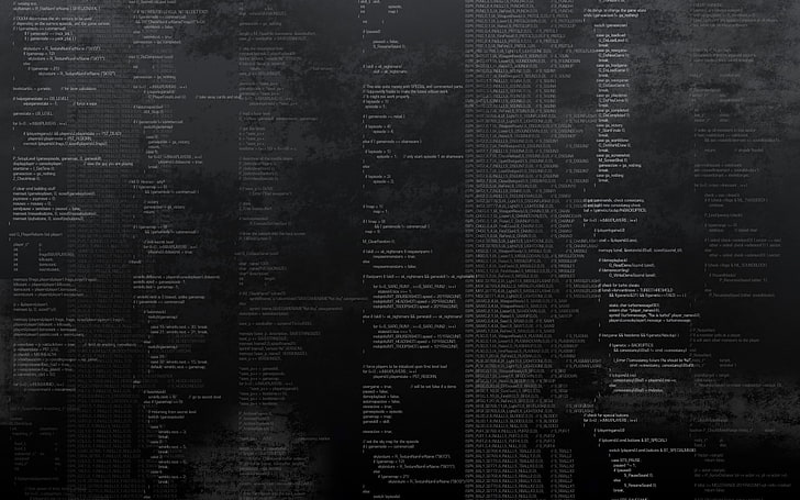 プログラミング ブラックプリンターペーパー コンピューター その他 コード プログラミング Matrisse Hdデスクトップの壁紙 Wallpaperbetter