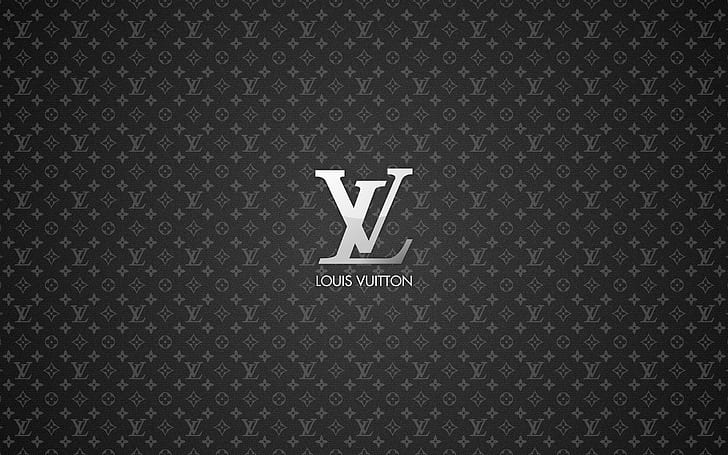 Louis Vuitton, логотип, бренд, фон, HD обои