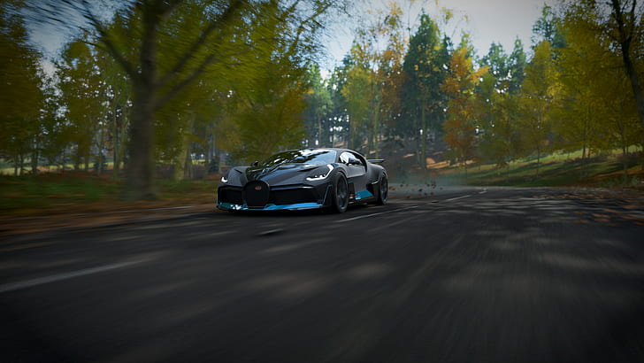 Bugatti Divo, Divo, Bugatti, Forza Horizon 4, HD wallpaper