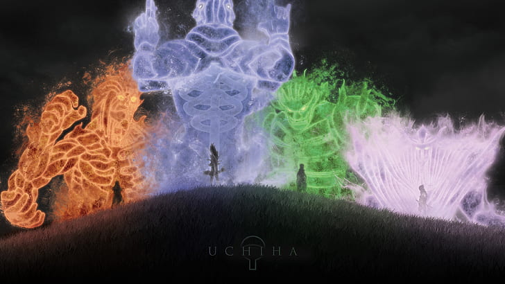 Naruto, Itachi Uchiha, Sasuke Uchiha, Shisui Uchiha, Uchiha-Clan, HD-Hintergrundbild