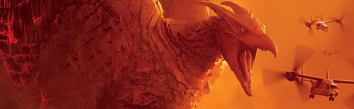 Película, Godzilla: Rey de los monstruos, Fondo de pantalla HD