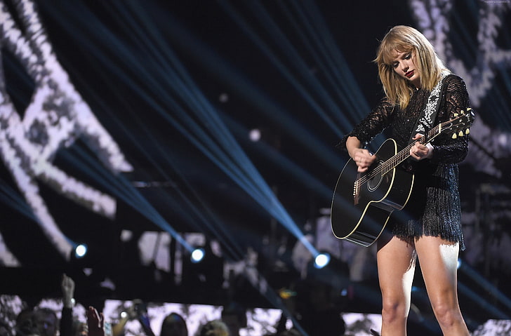 Taylor Swift, 4K, MTV Video Music Awards de 2017, HD papel de parede