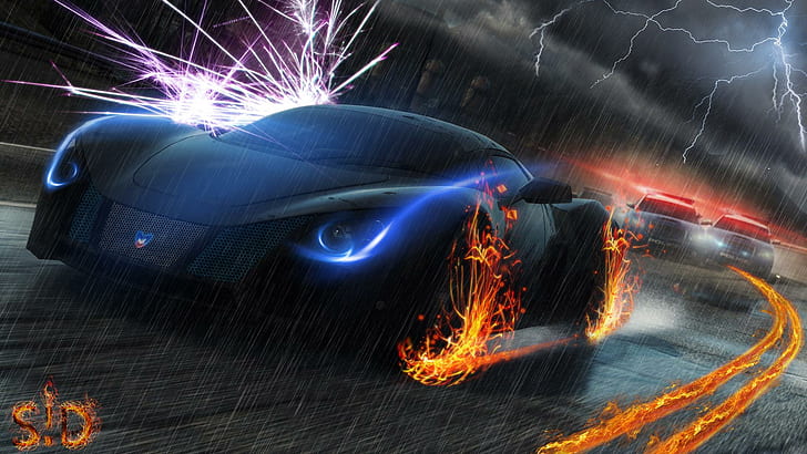 Nfs: Most Wanted - Marussia B2, games, video game, video games, need for speed, racing, marussia, most wanted, HD wallpaper