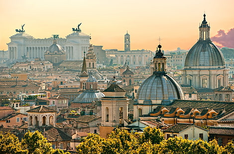 Cidade do Vaticano 4k incrível desktop, HD papel de parede HD wallpaper