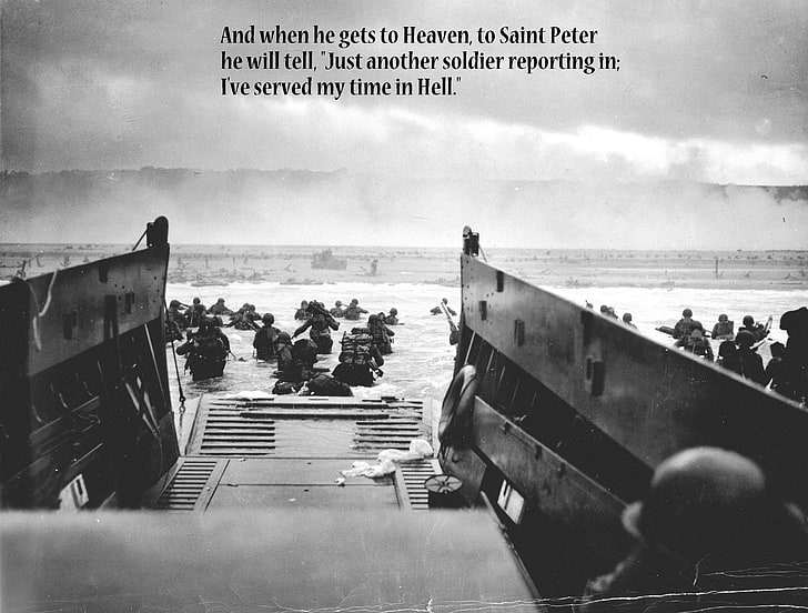 Zweiter Weltkrieg, Zitat, HD-Hintergrundbild