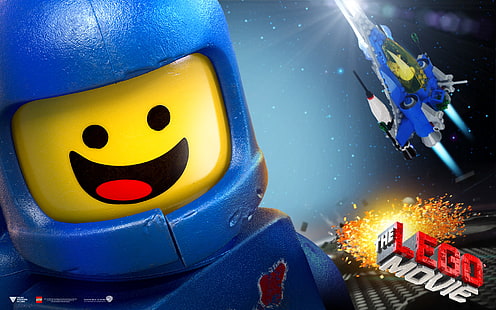The Lego Movie обои, LEGO, космический корабль, The Lego Movie, кино, HD обои HD wallpaper