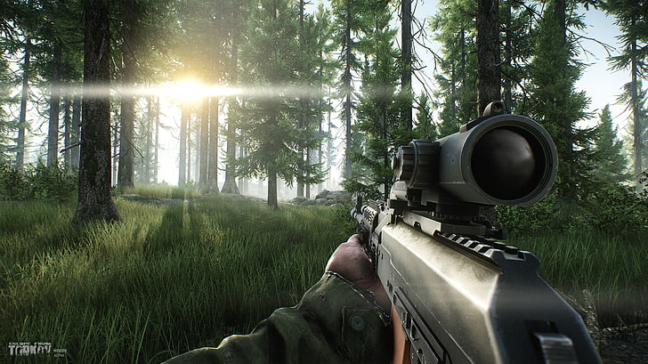 Escape from Tarkov, War Game, first-person shooter, video games, HD wallpaper