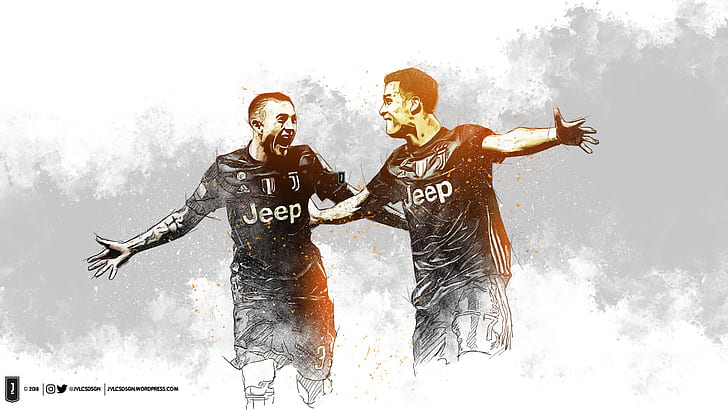 Fútbol, ​​Juventus F.C., Cristiano Ronaldo, Federico Bernardeschi, Fondo de pantalla HD
