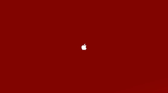 FoMef-Apple Red 5K、Appleロゴ、コンピューター、Mac、 HDデスクトップの壁紙 HD wallpaper