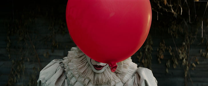 клоун, То, най-добрите филми, балон, Pennywise, HD тапет