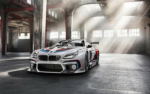 BMW M6 GT3, carro, HD papel de parede HD wallpaper