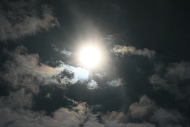 przyroda, niebo, słońce, chmury, Tapety HD