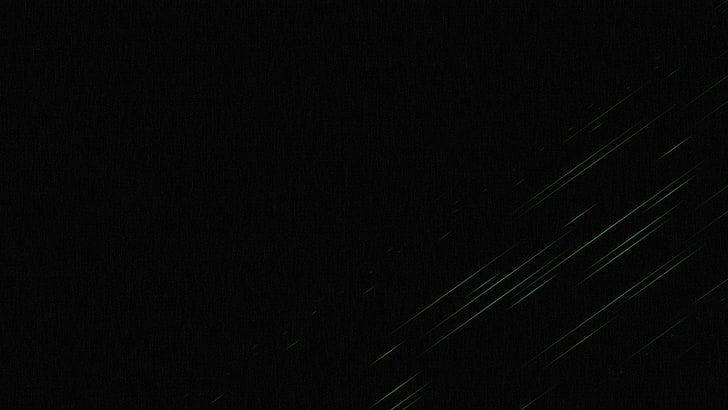 Schwarz, Grün, Laser, Minimalismus, Modern, Streifen, HD-Hintergrundbild