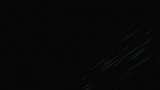 nero, verde, laser, minimalismo, moderno, strisce, Sfondo HD HD wallpaper