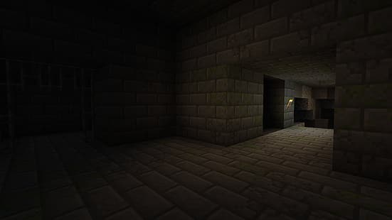 Minecraft, grotta, Sfondo HD HD wallpaper